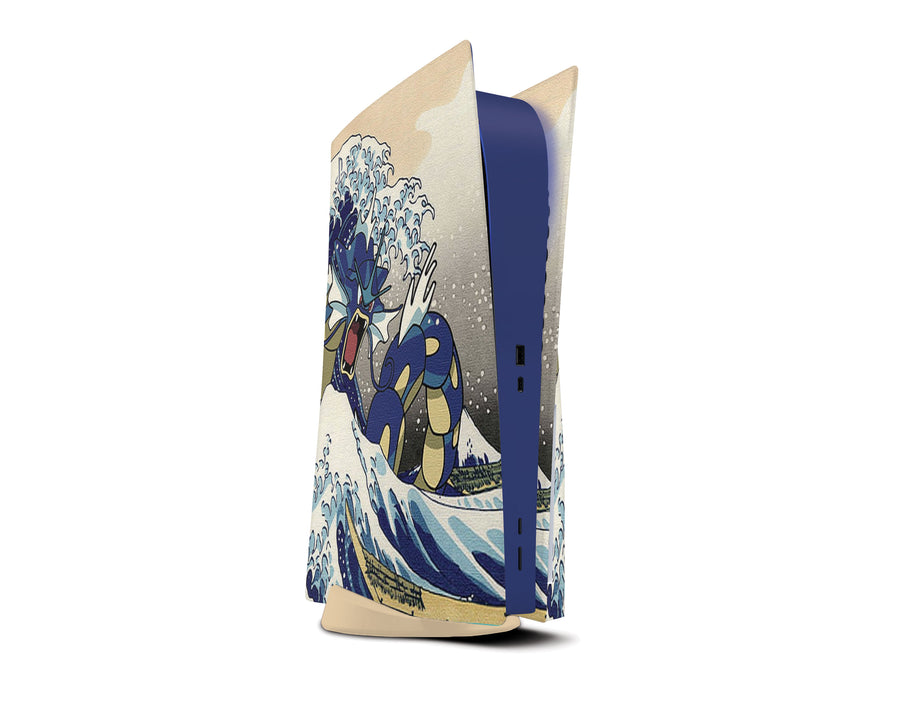 Sea Dragon Hokusai PS5 Disc Edition / PS5 Slim Skin