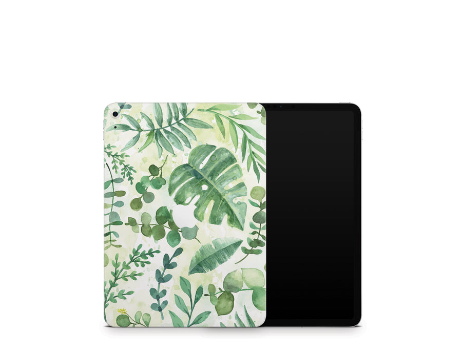 Watercolor Leaves iPad Mini Series Skin