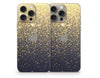 Gold Simple Dots iPhone 15 Series Skin