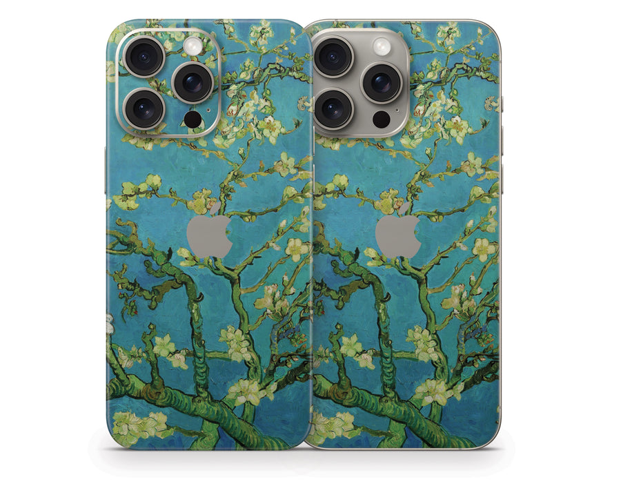 Almond Blossoms By Van Gogh iPhone 15 Series Skin