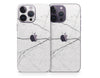 White Marble iPhone 14 Series Skin