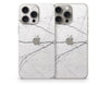 White Marble iPhone 15 Series Skin