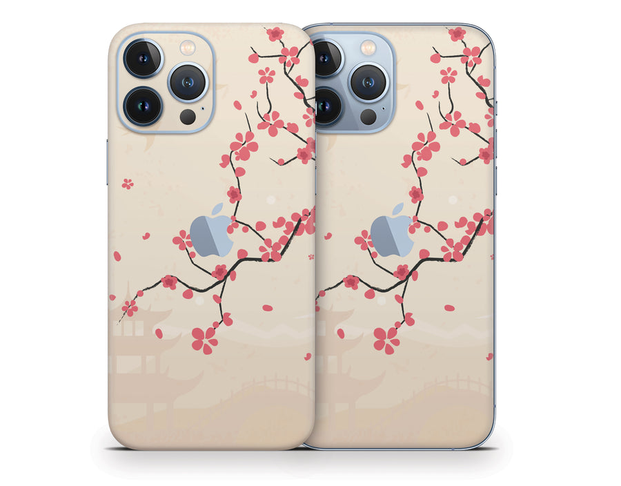 Sakura Blossoms iPhone 13 Series Skin
