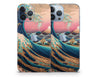 Golden Hokusai Great Wave iPhone 13 Series Skin