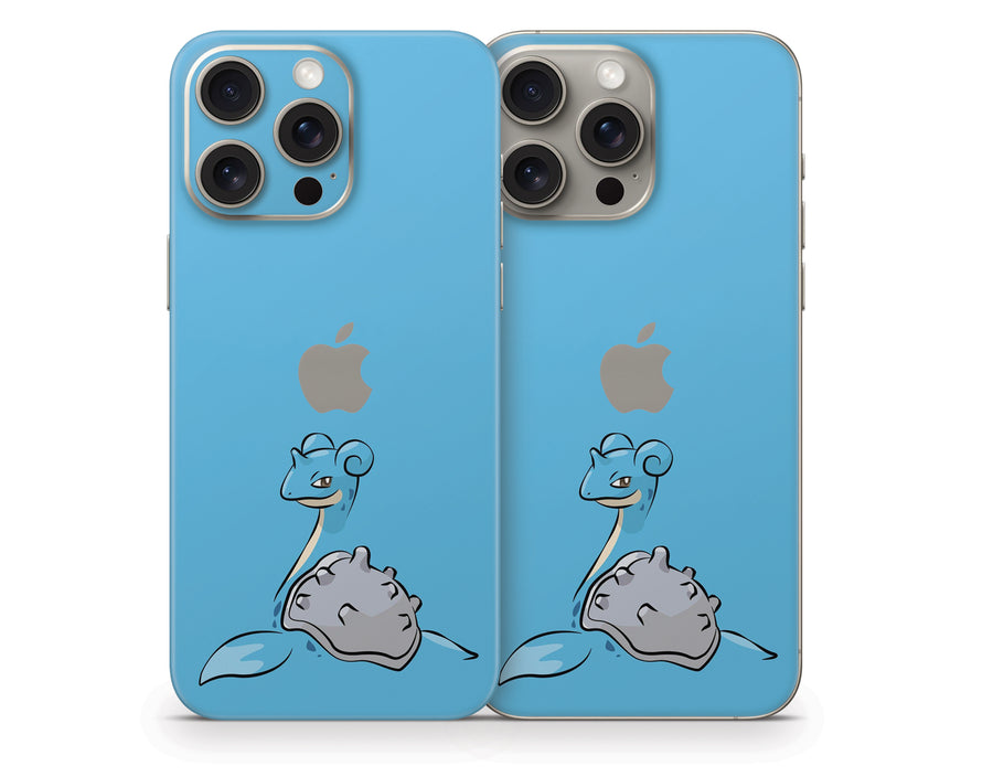 Blue Sea Creature iPhone 15 Series Skin