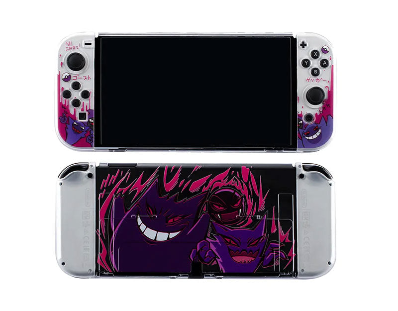 Purple Ghosts Protective Case - Switch OLED