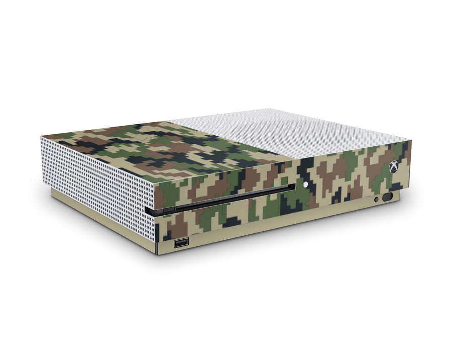 Classic Pixel Camouflage Xbox One S Skin