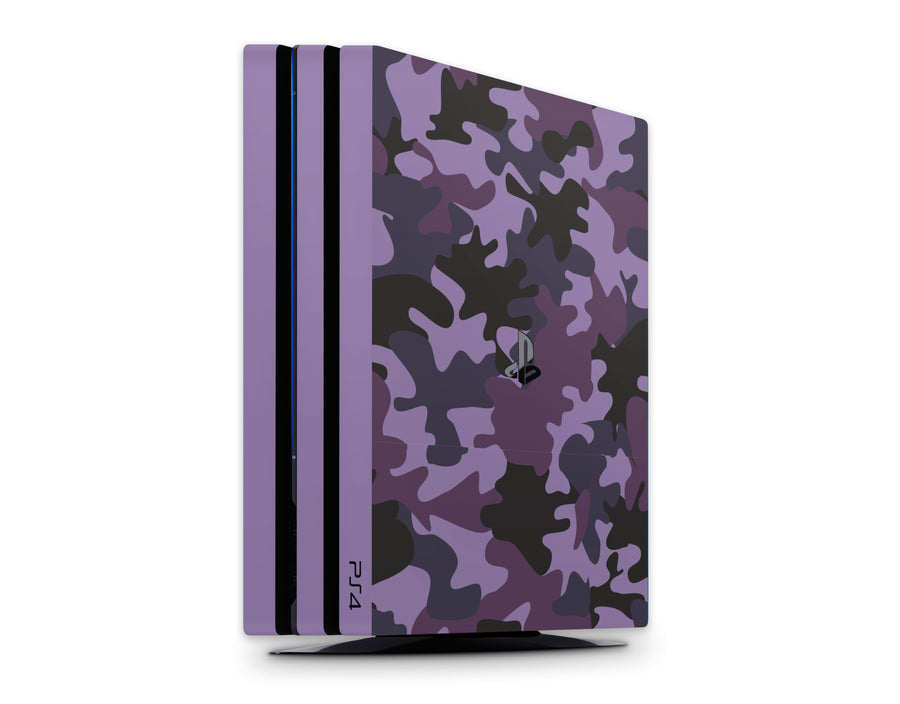 Purple Camouflage PS4 Pro Skin