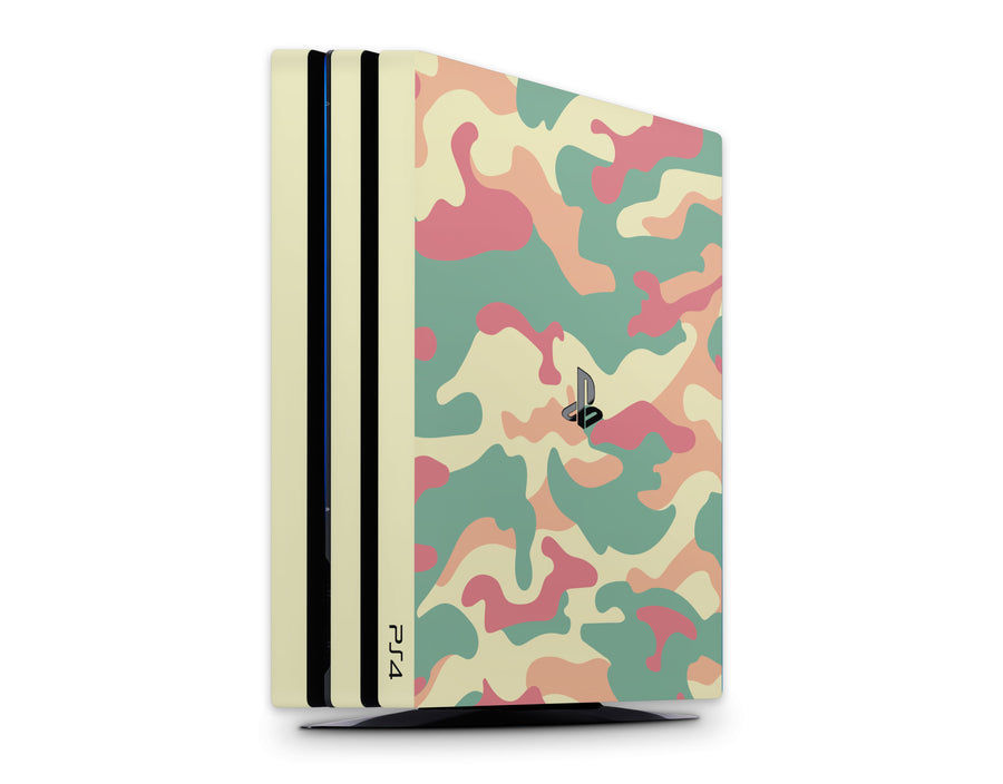 Pastel Camouflage PS4 Pro Skin