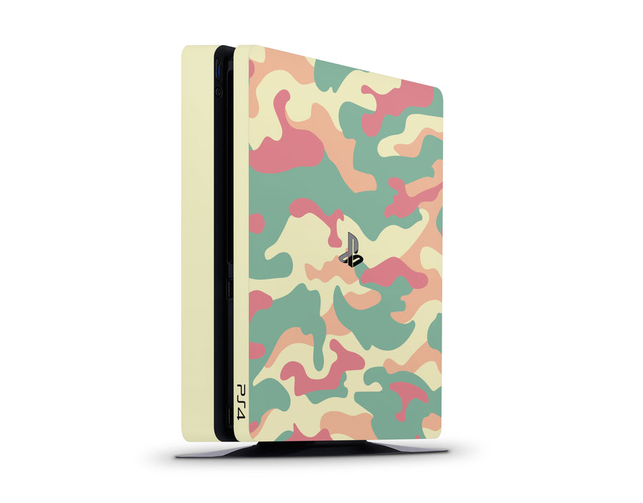 Pastel Camouflage PS4 Slim Skin