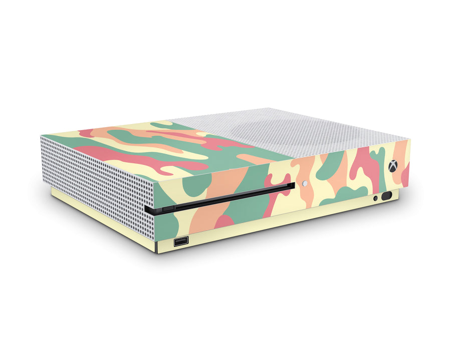 Pastel Camouflage Xbox One S Skin