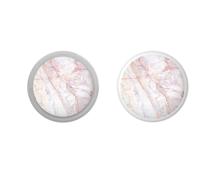 Rose Gold Marble AirTag Skin - Set of 2