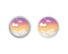 Sunset Clouds In The Sky AirTag Skin - Set of 2
