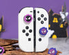 Purple Gas Ghosts Glow in the Dark Thumb Grips - Switch, Switch OLED, Switch Lite