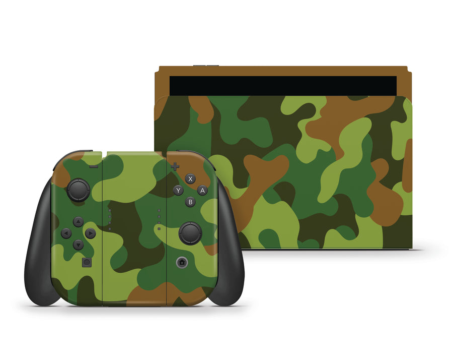 Classic Camouflage Nintendo Switch OLED Skin