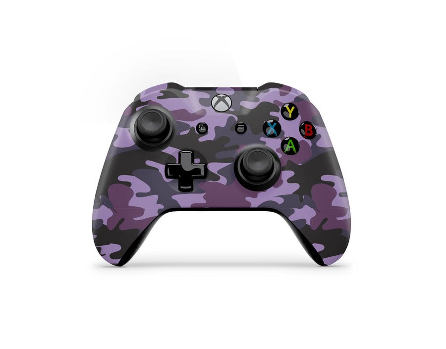 Purple Camouflage Xbox One S/X Controller Skin
