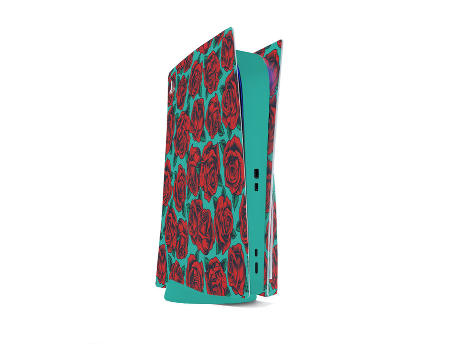 Rose Camouflage PS5 Disc Edition / PS5 Slim Skin