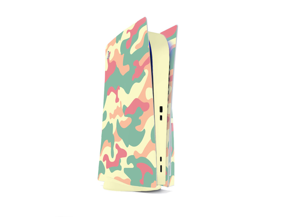 Pastel Camouflage PS5 Disc Edition / PS5 Slim Skin
