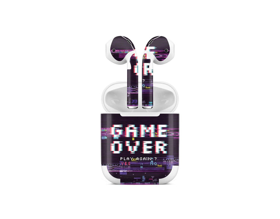 Sticky Bunny Shop AirPods 1 Game Over Glitch AirPods 1 Skin