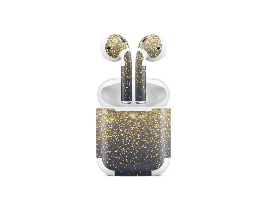 Sticky Bunny Shop AirPods 1 Gold Simple Dots AirPods 1 Skin