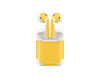 Sticky Bunny Shop AirPods 1 Orange Yellow Classic Solid Color AirPods 1 Skin | Choose Your Color
