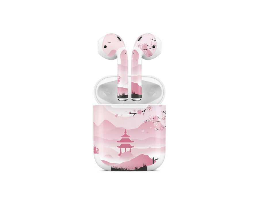 Sticky Bunny Shop AirPods 1 Pink Sakura AirPods 1 Skin