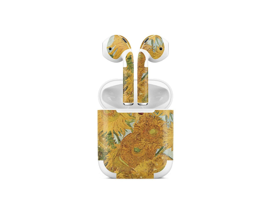 Sticky Bunny Shop AirPods 1 Twelve Sunflowers By Van Gogh AirPods 1 Skin