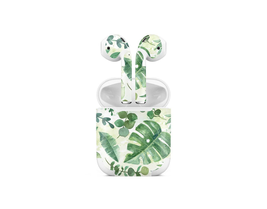 Sticky Bunny Shop AirPods 1 Watercolor Leaves AirPods 1 Skin