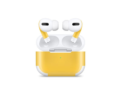 Sticky Bunny Shop AirPods Pro Orange Yellow Classic Solid Color AirPods Pro Skin