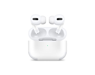 Sticky Bunny Shop AirPods Pro Pure White Cute Solid Pastel AirPods Pro Skin