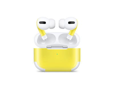 Sticky Bunny Shop AirPods Pro Yellow Classic Solid Color AirPods Pro Skin