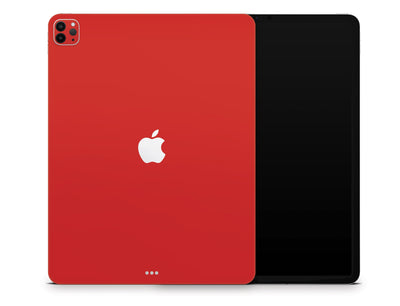 Sticky Bunny Shop iPad Pro 12.9" Gen 5 (2021) Red Copy of Classic Solid Color iPad Pro 12.9" Gen 5 (2021) Skin | Choose Your Color