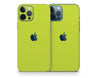 Sticky Bunny Shop iPhone 12 Pro Max Bright Green Classic Solid Color iPhone 12 Pro Max Skin | Choose Your Color