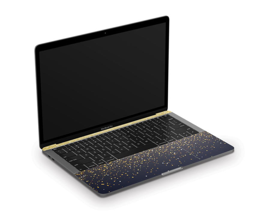 Sticky Bunny Shop MacBook Pro 13" Touch Bar (2016-2019) Gold Simple Dots MacBook Pro 13" Touch Bar (2016-2019) Skin