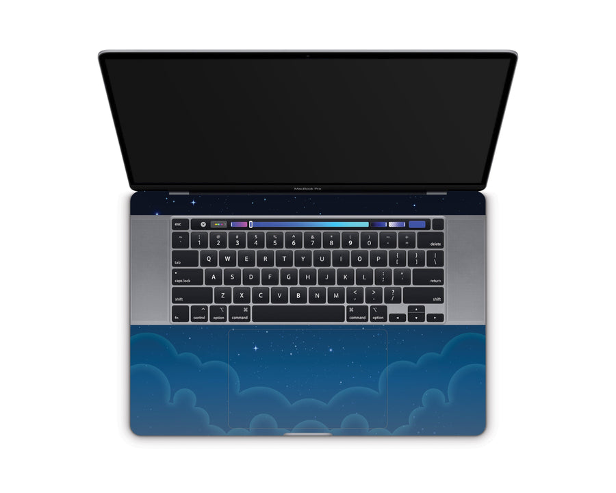 Sticky Bunny Shop MacBook Pro 16" (2019) Blue Night Sky MacBook Pro 16" (2019) Skin