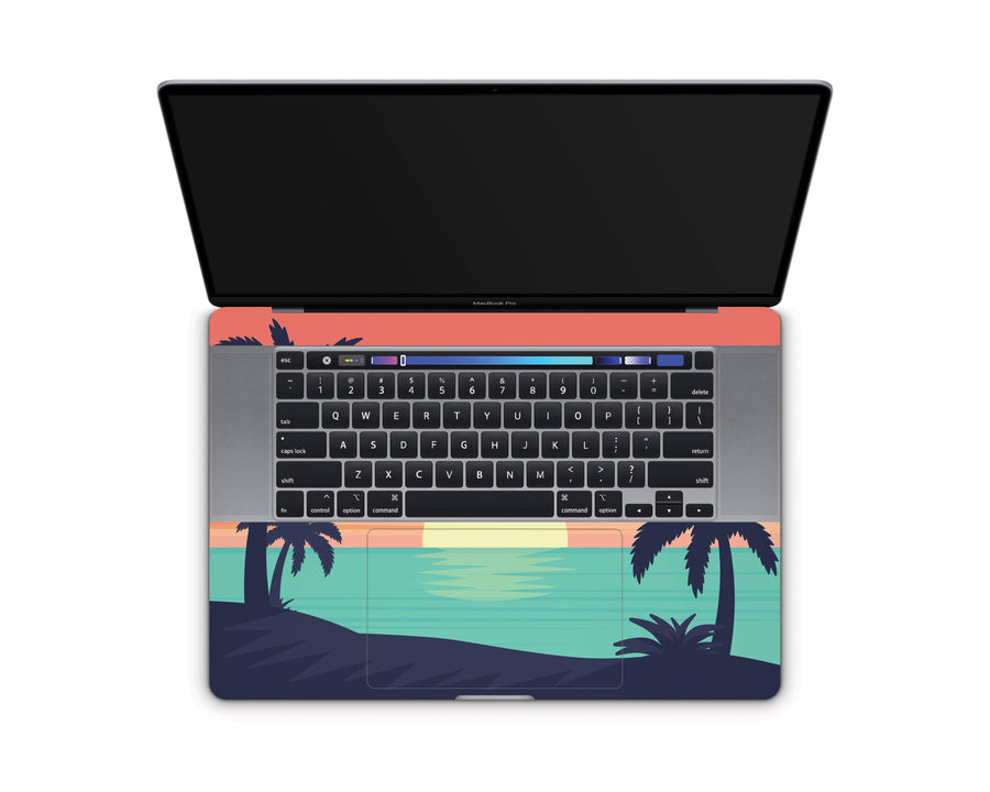 Sticky Bunny Shop MacBook Pro 16" (2019) Sunset Beach MacBook Pro 16" (2019) Skin