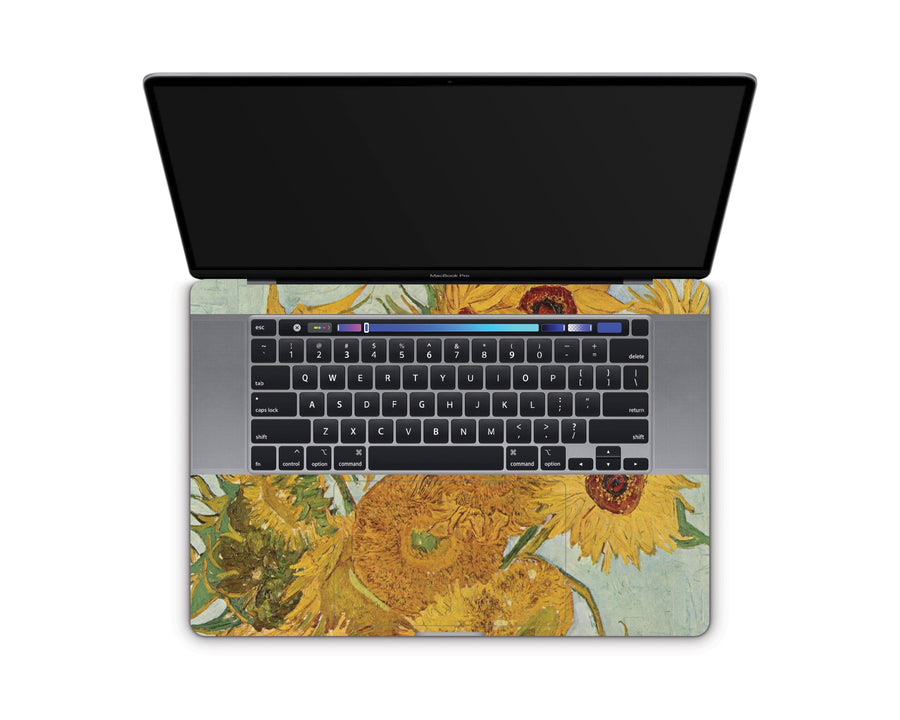 Sticky Bunny Shop MacBook Pro 16" (2019) Twelve Sunflowers By Van Gogh MacBook Pro 16" (2019) Skin