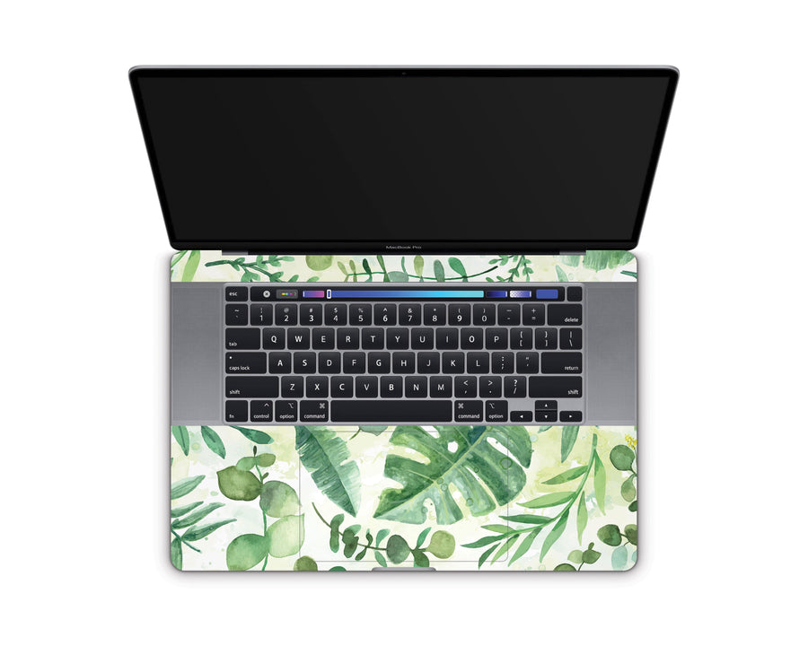 Sticky Bunny Shop MacBook Pro 16" (2019) Watercolor Leaves MacBook Pro 16" (2019) Skin