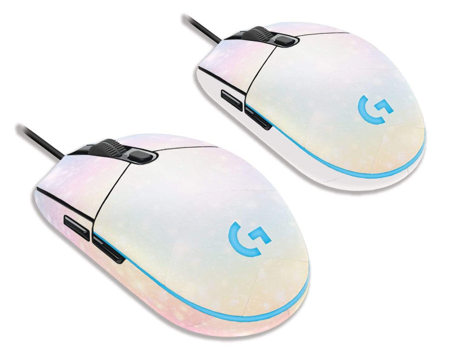 Sticky Bunny Shop Mouse Skins Pastel Swirl Logitech G203 Prodigy Mouse Skin