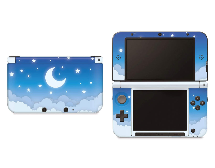 Sticky Bunny Shop Nintendo 3DS XL 3DS XL Blue Lunar Sky Nintendo 3DS XL And New 3DS XL Skin