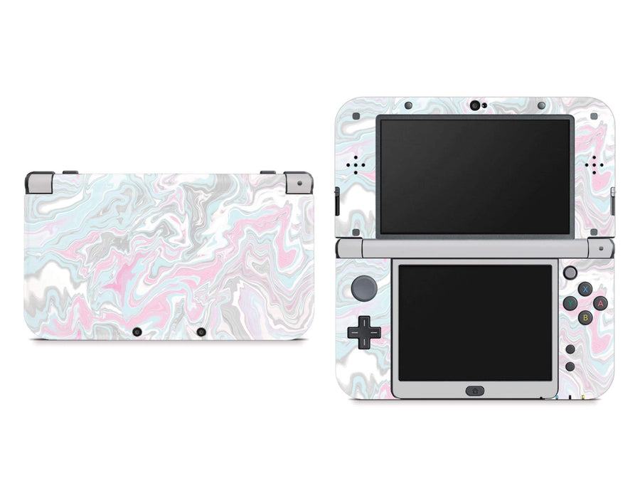 Sticky Bunny Shop Nintendo 3DS XL New 3DS XL Pastel Marble Nintendo New 3DS XL Skin