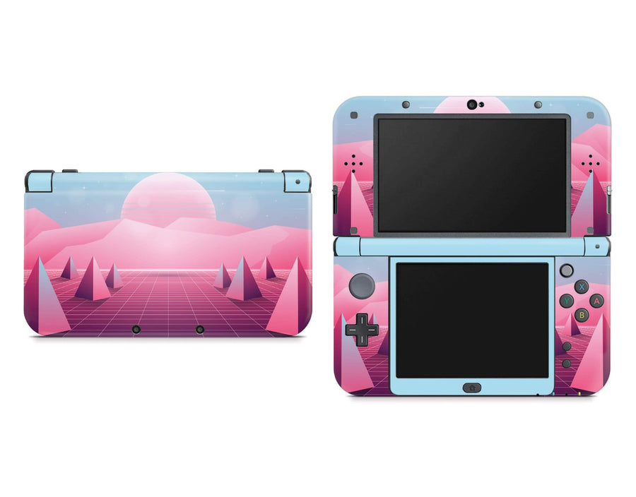 Sticky Bunny Shop Nintendo 3DS XL New 3DS XL Pastel Vaporwave Nintendo New 3DS XL Skin