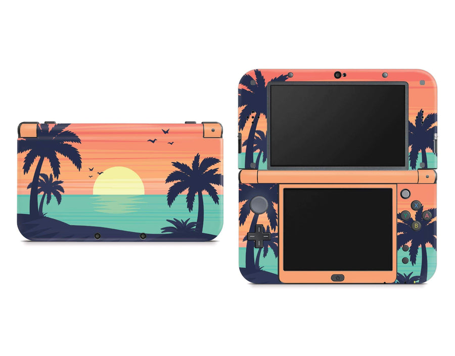 Sticky Bunny Shop Nintendo 3DS XL New 3DS XL Sunset Beach Nintendo New 3DS XL Skin