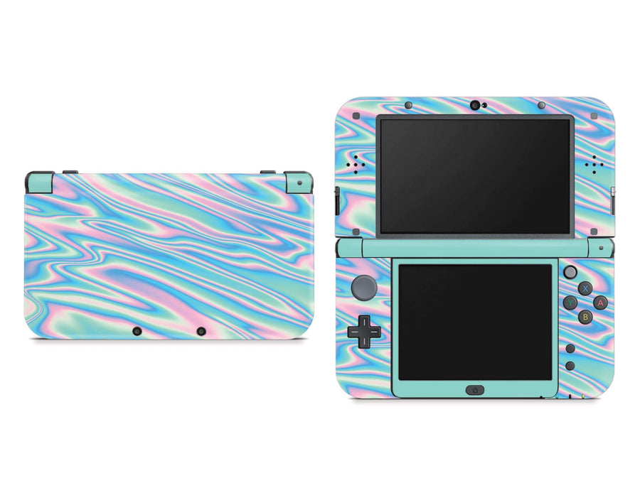 Sticky Bunny Shop Nintendo 3DS XL New 3DS XL Wavy Pastel Nintendo New 3DS XL Skin