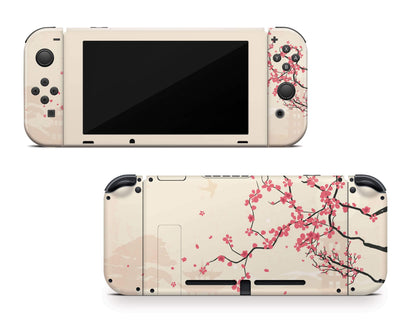 Sticky Bunny Shop Nintendo Switch Sakura Blossoms Nintendo Switch Skin