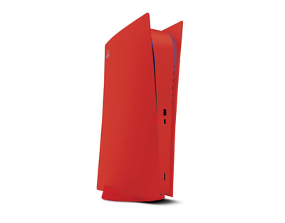 Sticky Bunny Shop Playstation 5 Digital Edition Red Classic Solid Color PS5 Digital Edition Skin | Choose Your Color