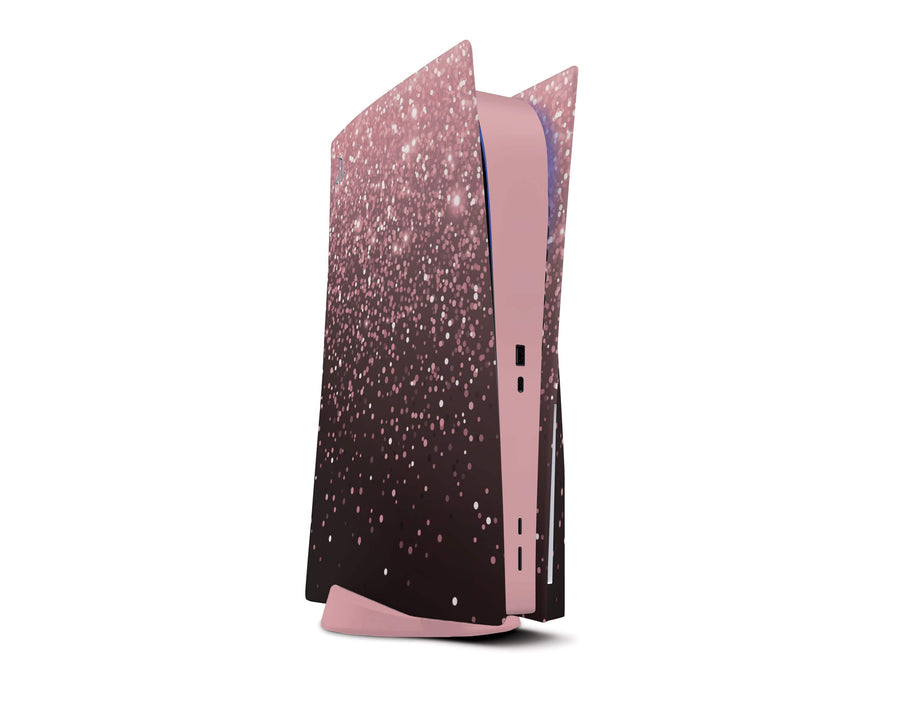 Sticky Bunny Shop Playstation 5 Rose Simple Dots PS5 Skin