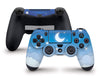 Blue Lunar Sky PS4 Controller Skin
