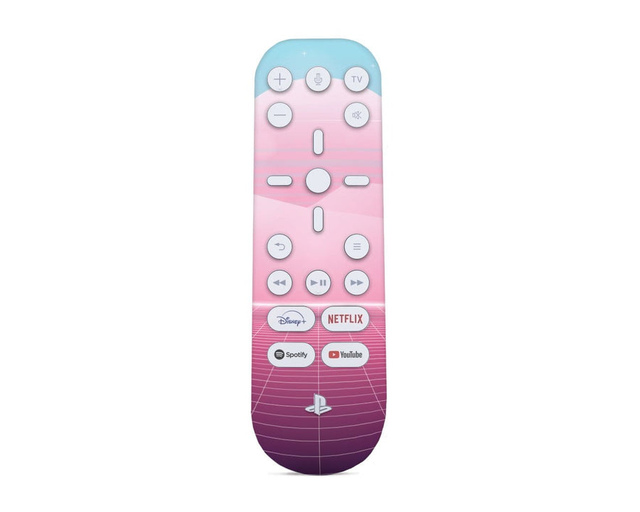 Sticky Bunny Shop PS5 Media Remote Pastel Vaporwave PS5 Media Remote Skin