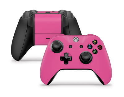 Sticky Bunny Shop Xbox One SX Controller Pink Classic Solid Color Xbox One S/X Controller Skin | Choose Your Color